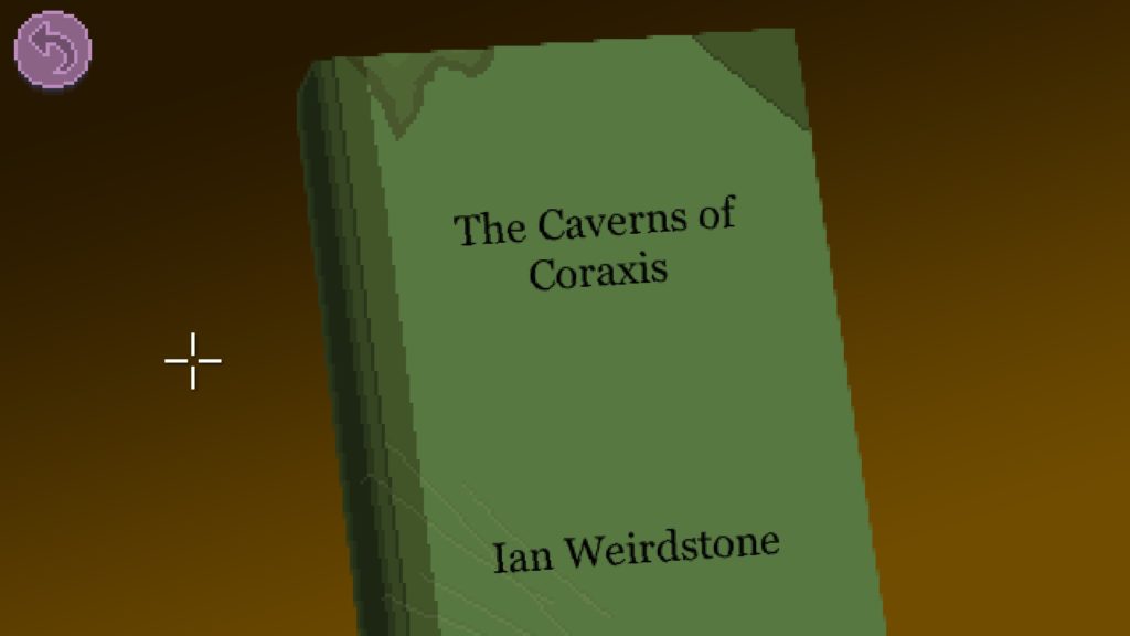 Cover of 'The Caverns of Coraxis', by Ian Weirdstone