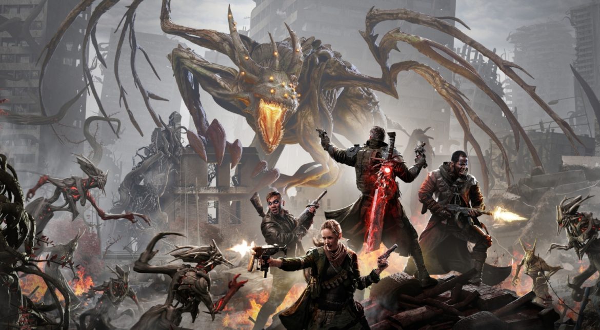 Key art from the game Remnant: From the Ashes.