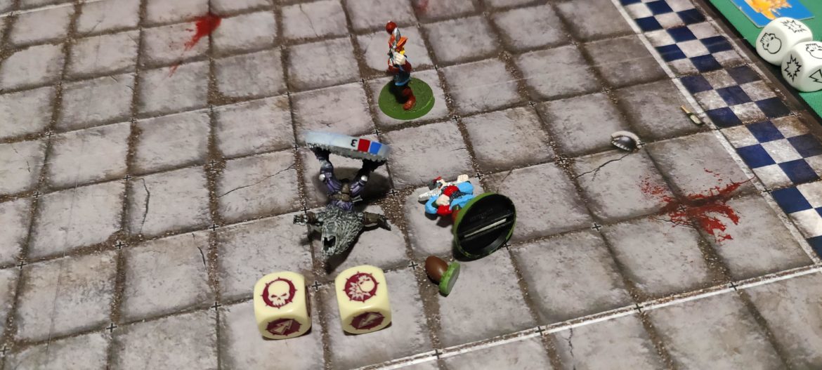 This kind of thing happens often in Blood Bowl.