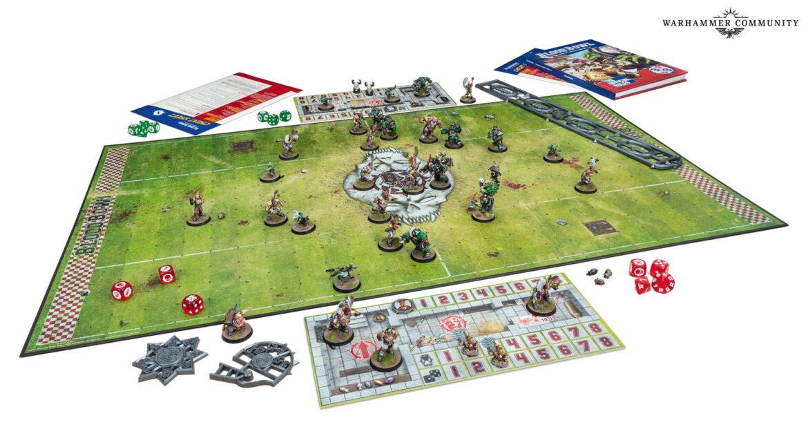 Photograph of the Blood Bowl second season box contents