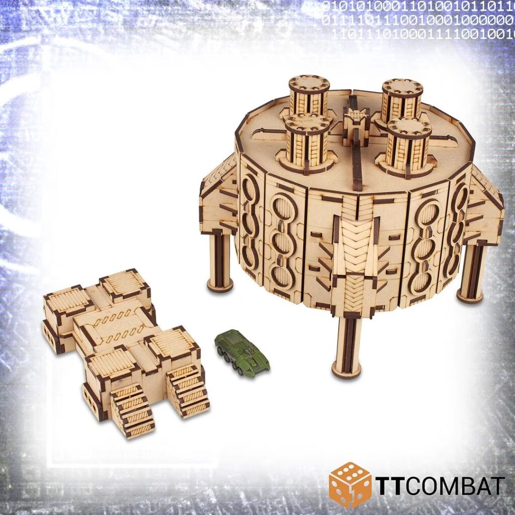 TTcombat product photograph of the Pressureworks buildings.