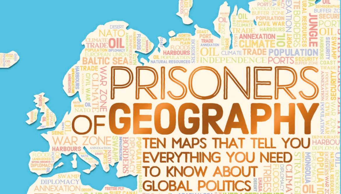 Part of the cover of Prisoners of Geography's first edition