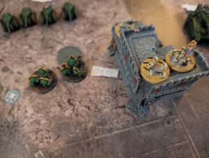 The Auxilia Tercio decimate the Saturnine Command detachment.