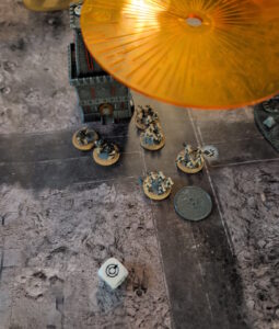 The Warmaster annihilates the infantry threatening an objective.